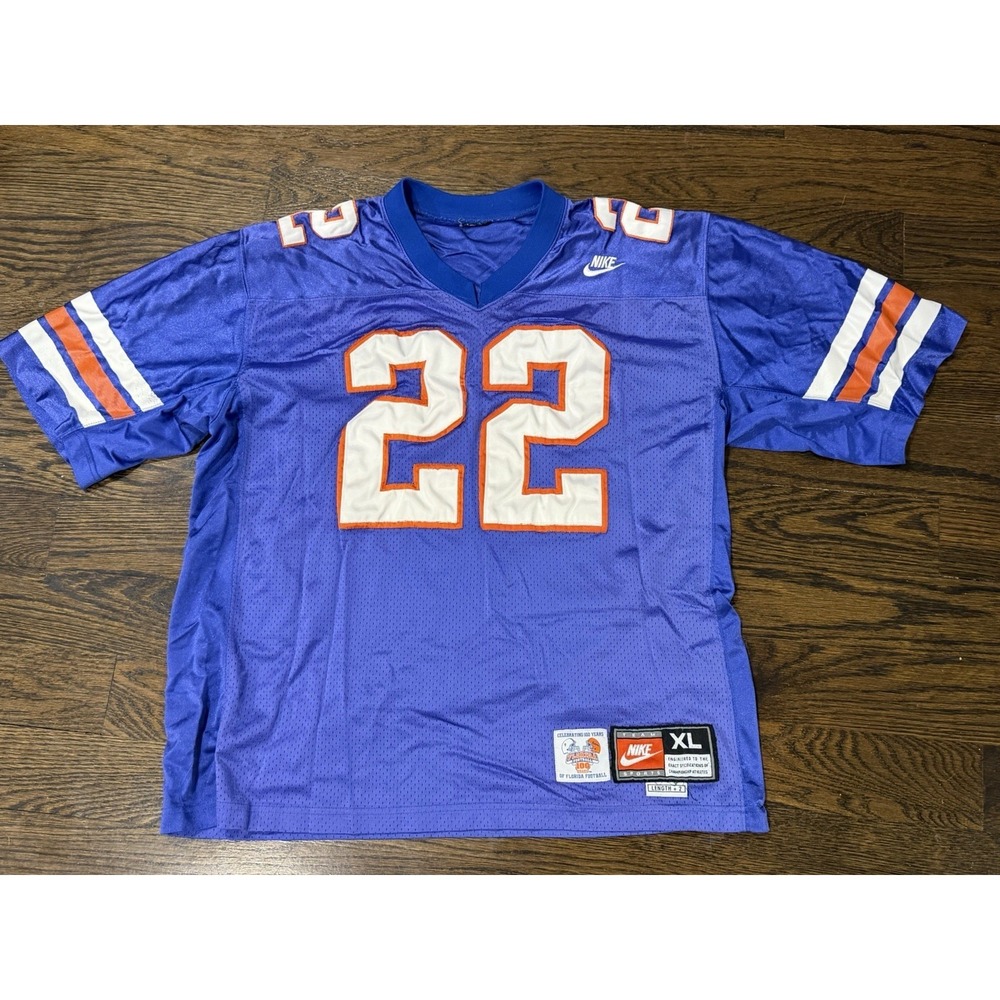 Nike Vintage Emmitt Smith Florida Gators 100 Years Of Florida Football 2+ Stitch